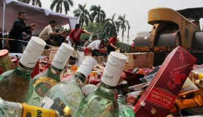 Polda Jabar Ungkap Miras Oplosan Jenis Kuda Mas
