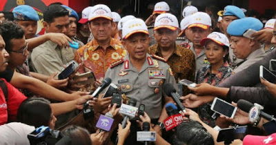 KAPOLRI : MEDIA SOSIAL BERPOTENSI MENGGANGGU KEBHINNEKAAN RI