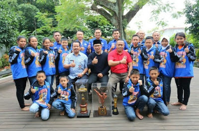 Tarung Derajat Kota Bandung Sabet Juara Umum Tingkat Jawa Barat