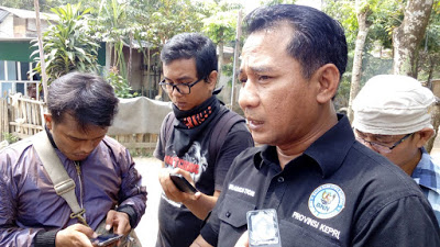 Razia BNNP Kepri di Kampung Aceh Muka Kuning Sei Beduk