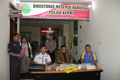 Polda Kepri Ungkap Kasus Tindak Pidana Narkoba Jenis Ganja