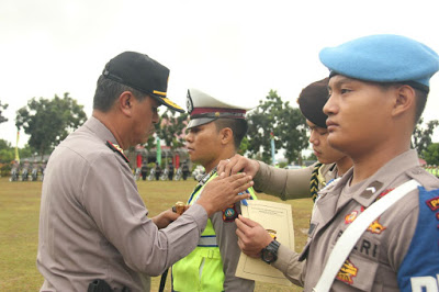Polda Kepri Gelar Apel Pasukan Operasi Simpatik Seligi Tahun 2017