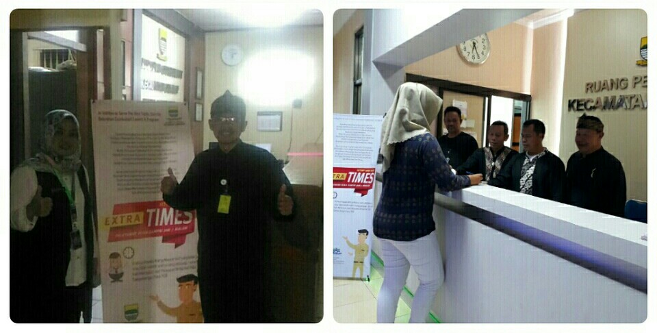 Tingkatkan Pelayanan Publik, Camat Cidadap Cetuskan Ide Kreatif Program EXTRA TIME