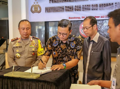 Bank BJB Bangun Mesjid Mapolda Jabar Melalui Dana CSR