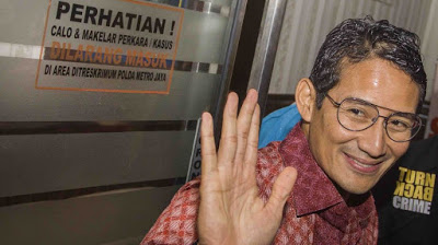 Sandiaga Uno Jalani Pemeriksaan di Polda Metro Jaya
