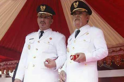 Prihatin !!! Bupati Tolitoli  dan Wakilnya Nyaris Adu Jotos di Acara Pelantikan Pejabat