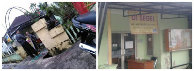 Kantor Kelurahan Cigending Kota Bandung Disegel Oleh Yang Mengaku Ahli Waris