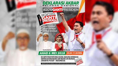 Tumpah Ruah,  Massa Pendukung #GantiPresiden2019