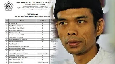 Begini Tanggapan UAS Ketika Ditanya Namanya Tak Masuk Dalam Rekom Kemenag