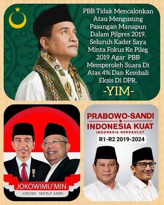 Sebuah Catatan Khoto JA Dibalik Abstainnya Yusril Dukung Capres 2019