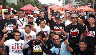 Kelucuan Di Balik Persekusi Gerakan #2019GantiPresiden