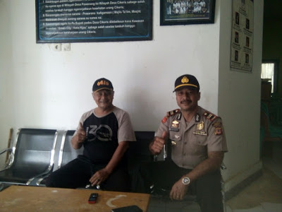 Jaga Kondusif Jelang Pemilu, Kapolsek Bojong Jalin Silaturahmi Pembinaan Perdesaan.
