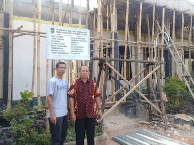 Patut Jadi  Contoh, Kepsek Ahyar Sulap Alokasi  Dana Rehab Tiga Ruang Kelas Jadi Empat  Ruang Kelas