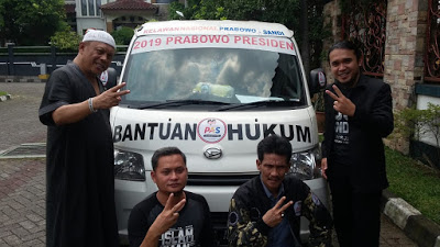Relawan Nasional Prabowo Sandi  Jabar Cetuskan Konsep Kampanye “Mobil Bantuan Hukum”