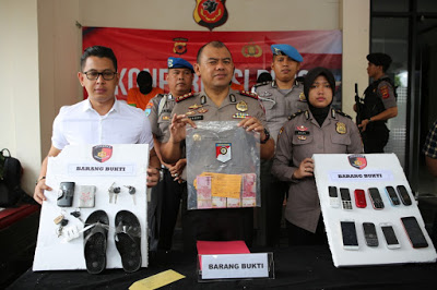 Satreskrim Polres Bogor Ungkap Pelaku Pencurian Pemberatan Dengan Modus Gembos Ban