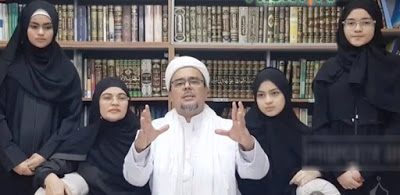 Pernyataan Resmi Imam Besar FPI Habib Rizieq Shihab Pasca Klarifikasi ke Polisi Arab Saudi