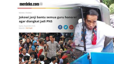 Terkait Tuntutan Guru Honorer, Moeldoko: .. Ntar Dulu, Janji Dari Mana? .. Tidak Ada Janji Politik Urusan Pengangkatan CPNS