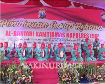 Pembinaan Grup Rebana Digelar Pertama Kalinya oleh Polres Bangkalan