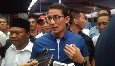 Terkait Politikus Genderewo, Sandiaga Uno Tak Ingin Menyindir Dengan Panggilan Yang Tak Umum