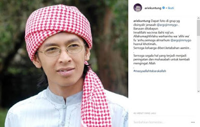 Aa Jimmy, Pria Yang Sering Meniru Gaya Aa Gym Meninggal Dunia Pada Sunami Anyer