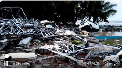 Data Sementara Korban Tsunami Banten: 62 Orang Meninggal, 584 Luka dan 20 Hilang