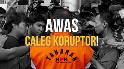 Ini Lho, Daftar Rilisan KPU Caleg Mantan Napi Korupsi