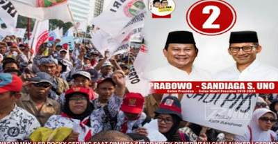 Forum Honorer K2 Dari 30 Propinsi Nyatakan Dukungan ke Paslon 02 Prabowo – Sandi