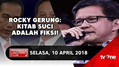 Makna Ucapan Rocky Gerung “Kitab Suci Itu Fiksi”  Menurut Ahli Bahasa dari UPI Bandung