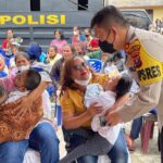 Menyambut HUT Bhayangkarake-76, Polres Taput Adakan Bakti Sosial di Lumban Rihit Desa Hutauruk Sipoholon