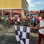 DALAM RANGKA HARI BHAYANGKARA KE 76 TAHUN 2022 POLRES SIBOLGA LAKSANAKAN FUN BIKE DAN BANSOS