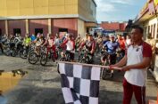 DALAM RANGKA HARI BHAYANGKARA KE 76 TAHUN 2022 POLRES SIBOLGA LAKSANAKAN FUN BIKE DAN BANSOS