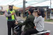 Pelanggaran Tidak Pakai Helm Dominasi Dalam Ops Toba 2022 Di Tapteng