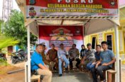 Polres Sibolga Resmikan Posko Kampung Bersih Narkoba