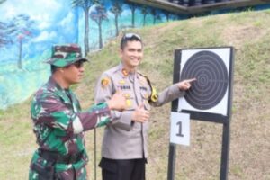 Jelang Hut Bayangkara, Polres Tapanuli Selatan Gelar Lomba Menembak