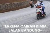 Ratusan Kendaraan Alami Kerusakan Saat Melintas Di Jalan Raya Padalarang Purwakarta
